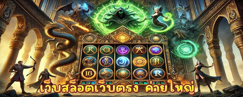 เว็บสล็อตเว็บตรง ค่ายใหญ่